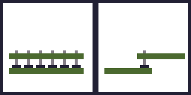 Stacked pcbs