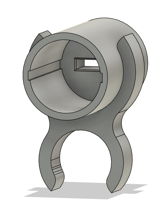 Clamp with top case