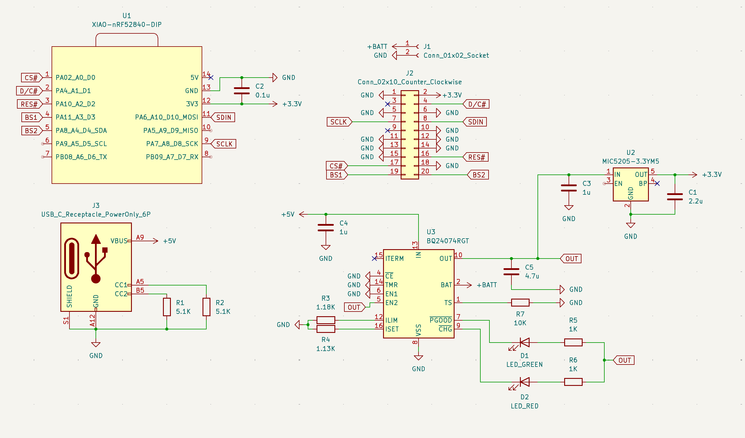 Updated schematic