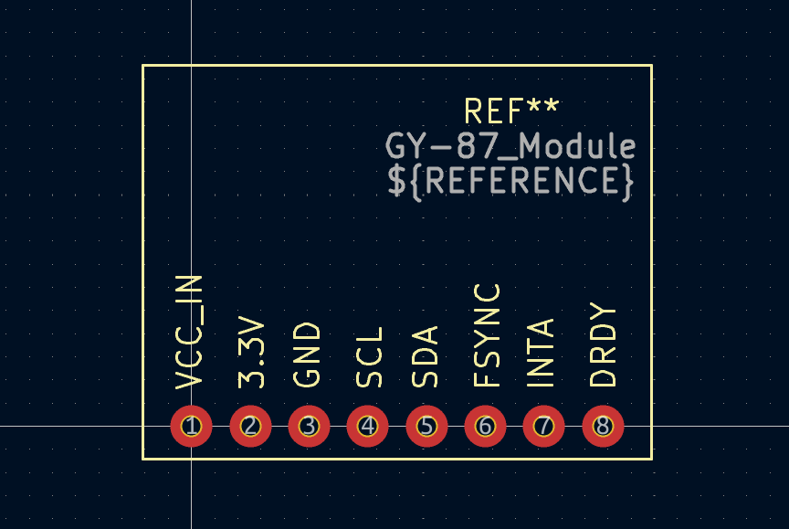 gy-87 footprint