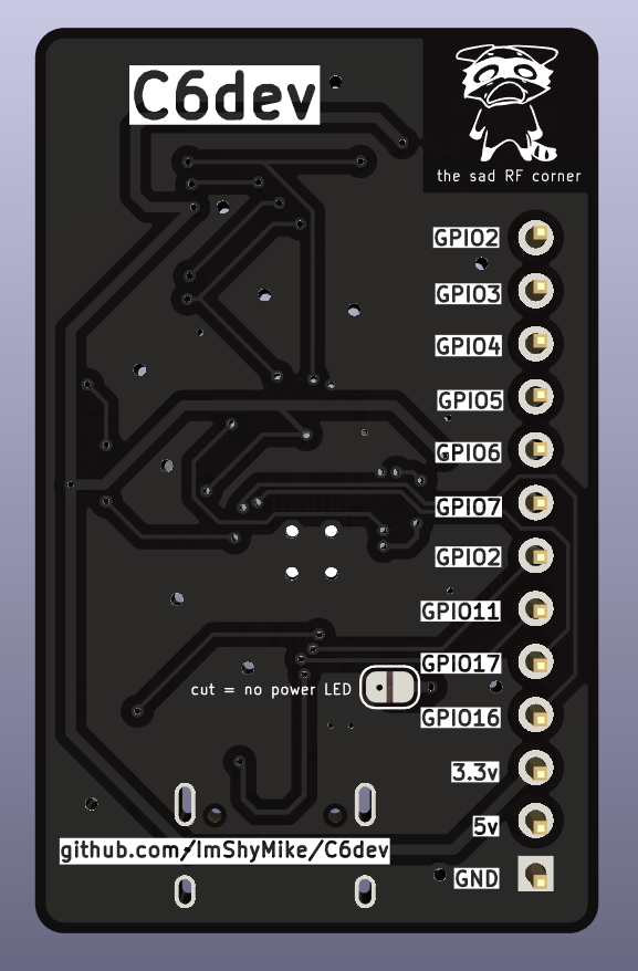 PCB back