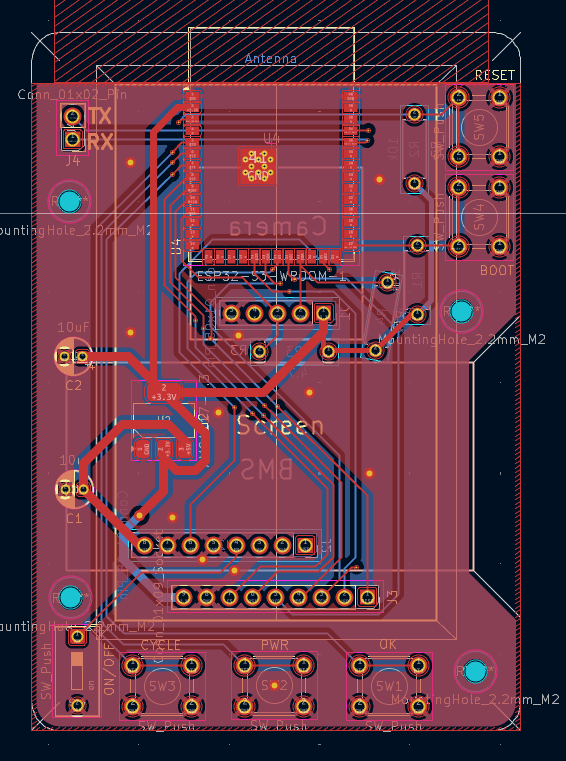 Changed PCB