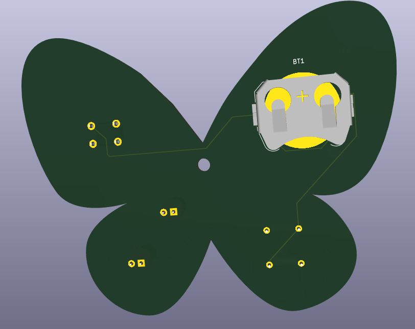 back 3d view