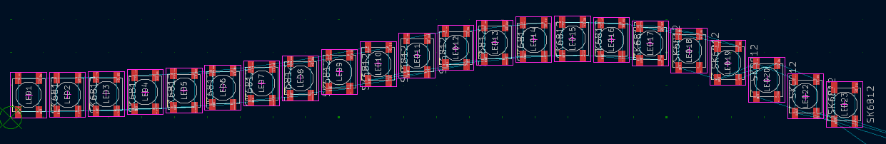 LED curve