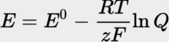 Nernst equation