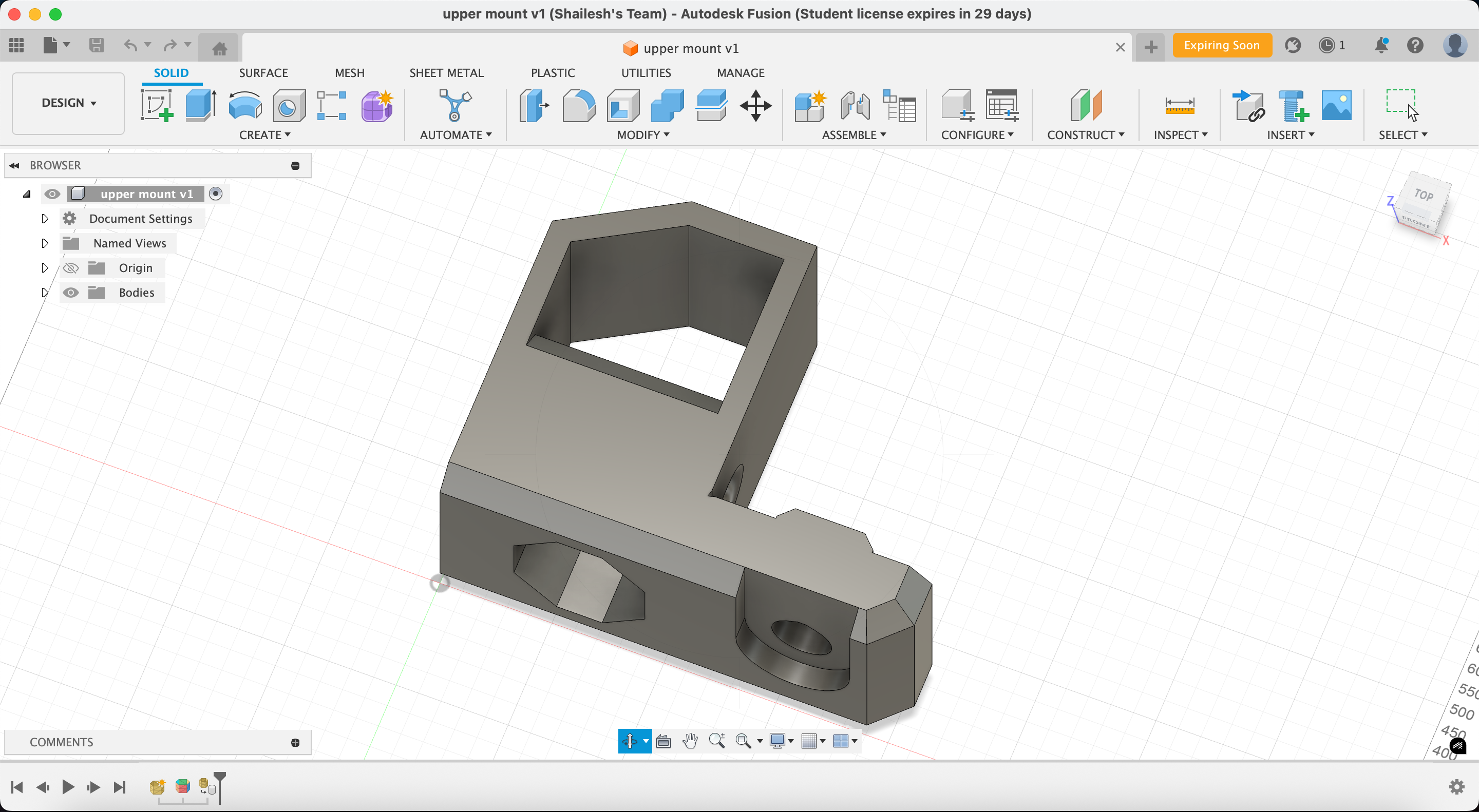 psu upper mount