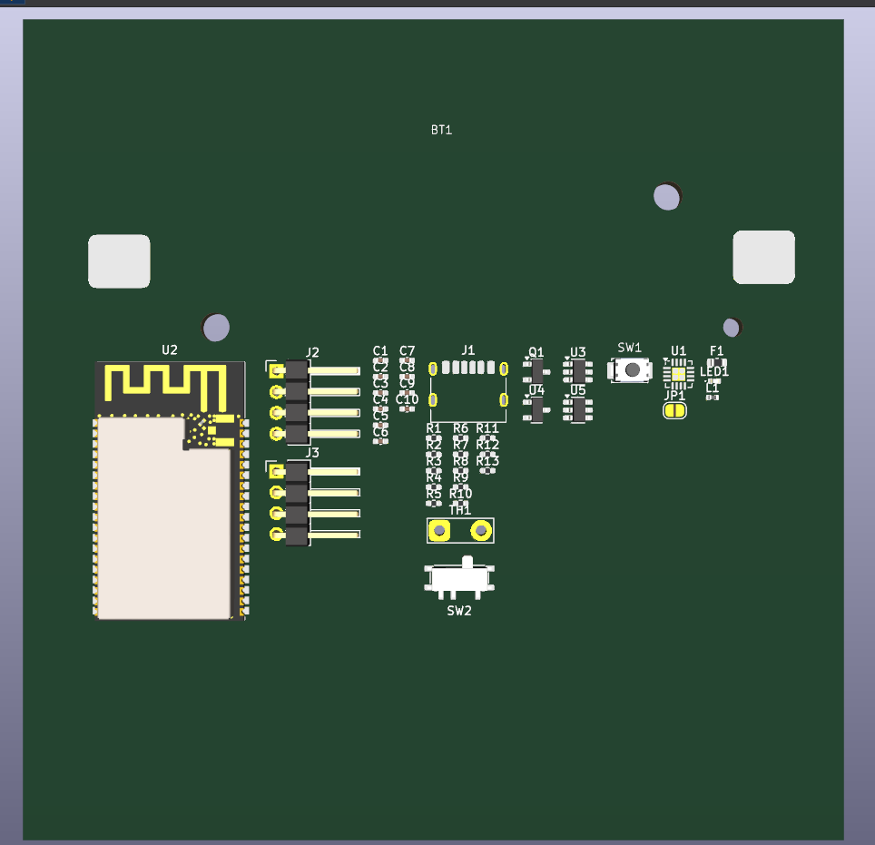 The PCB layout