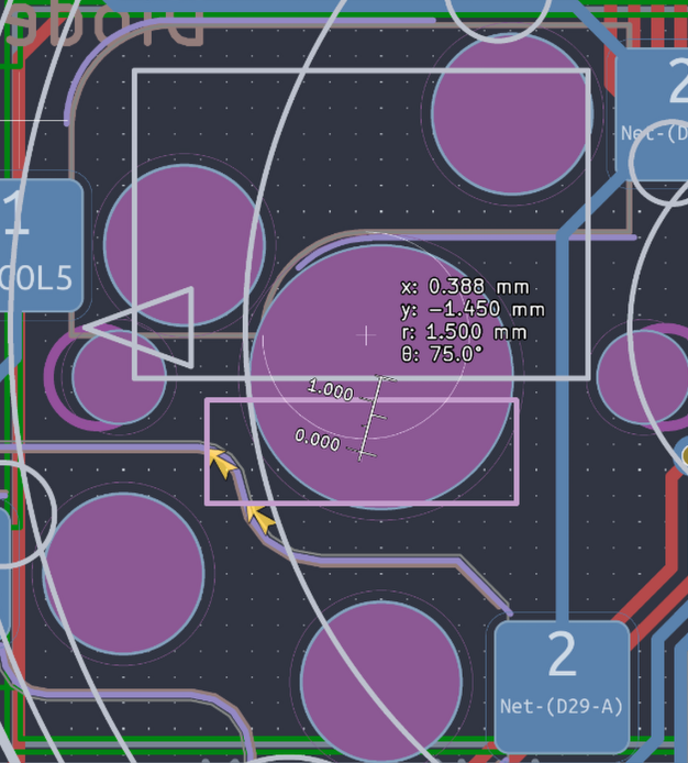 realigning the hole