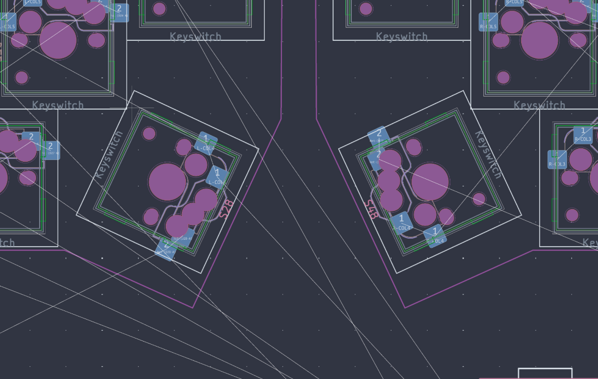 minor overlap :((