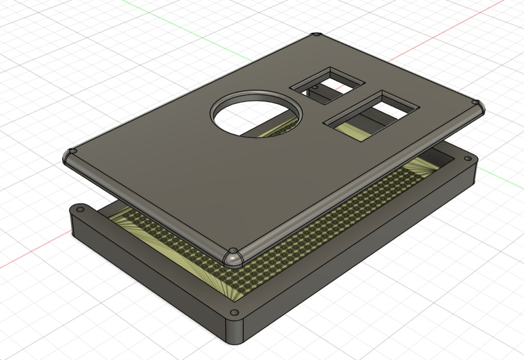 assembled case mockup