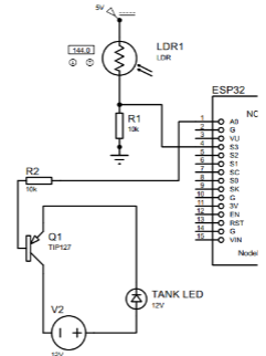 Light intensity control circuit